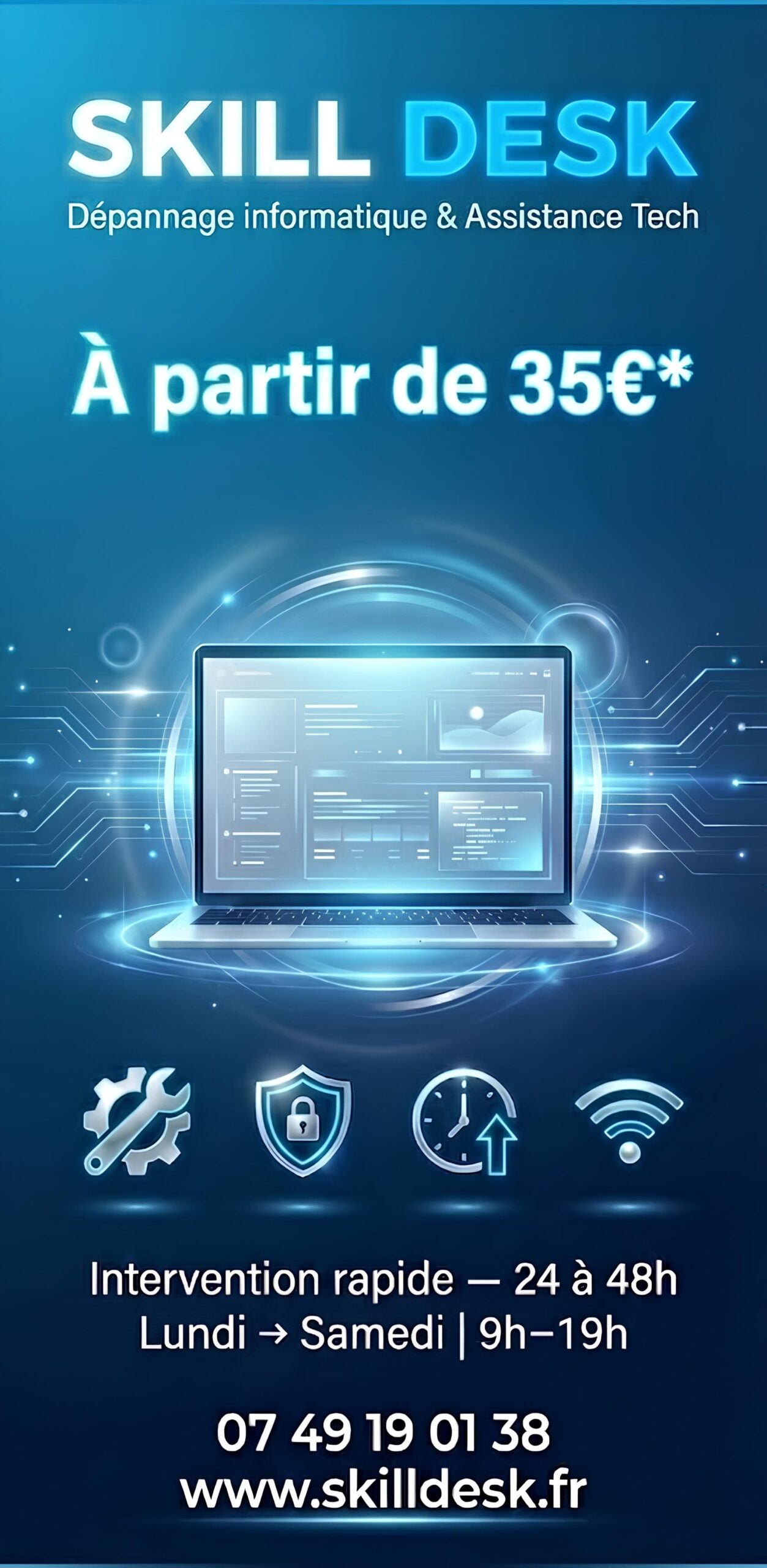 Entreprise de dépannage et réparation informatique à domicile ou à distance Entreprise de dépannage et réparation informatique à domicile ou à distance
