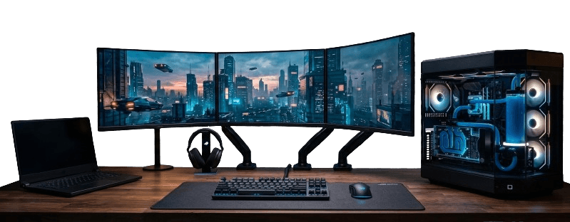 Installation informatique à domicile — matériel, box internet et périphériques